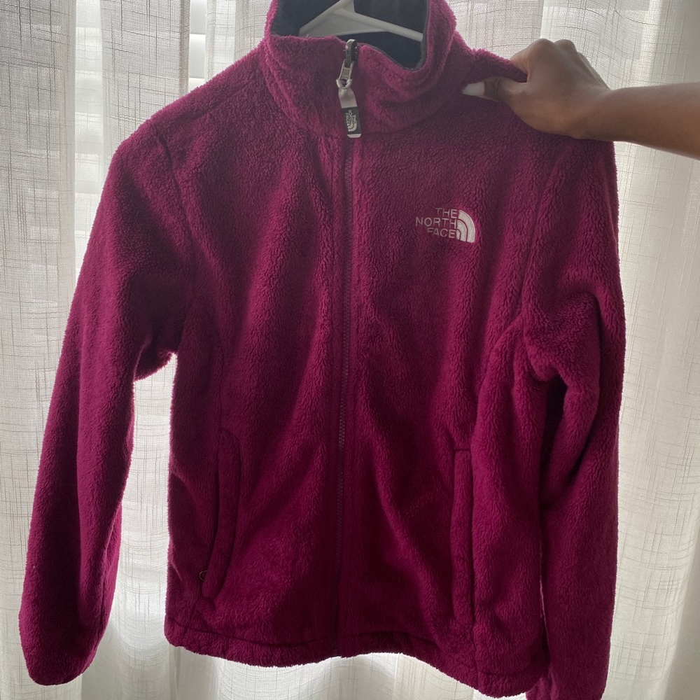 Maroon North Face Jacket